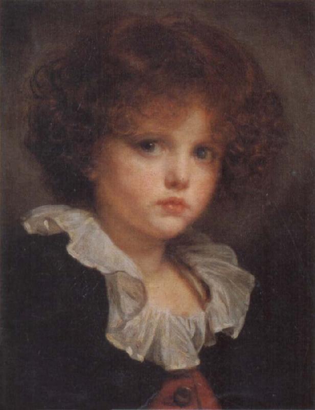 Jean Greuze Boy in Red Waistcoat oil painting image